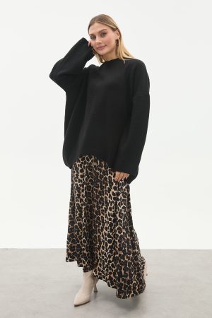 bisiklet yaka oversize basic triko kazak 144168.jpg