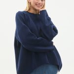 bisiklet yaka oversize basic triko kazak 144185.jpg