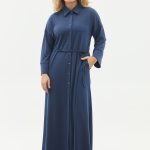 dugmeli bel ipli tam boy kap elbise 144129.jpg