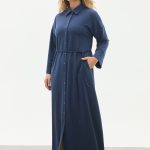 dugmeli bel ipli tam boy kap elbise 144130.jpg