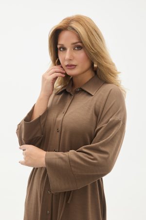 dugmeli bel ipli tam boy kap elbise 144139.jpg