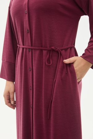 dugmeli bel ipli tam boy kap elbise 144145.jpg