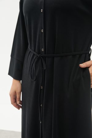 dugmeli bel ipli tam boy kap elbise 144149.jpg