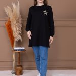 gunluk rahat sik yildizli tunik 143642.jpg