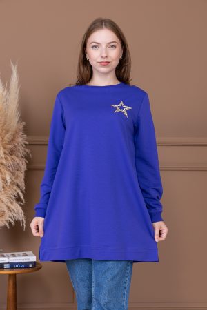 gunluk rahat sik yildizli tunik 143647.jpg