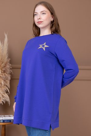 gunluk rahat sik yildizli tunik 143648.jpg