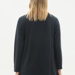 kristal bisiklet yaka armalı uzun tunik