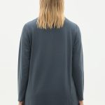 kristal bisiklet yaka armalı uzun tunik