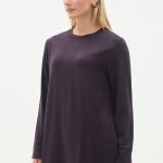 kristal bisiklet yaka armalı uzun tunik