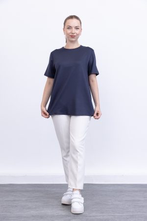 kristal likrali kisa kollu bisiklet yaka rahat kalip penye t shirt bluz iclik 143160 1.jpg