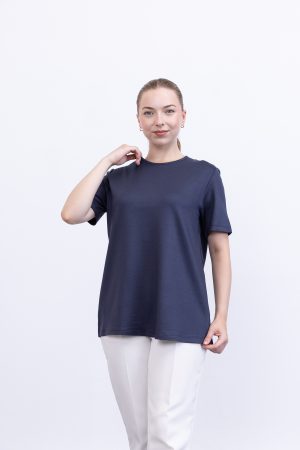 kristal likrali kisa kollu bisiklet yaka rahat kalip penye t shirt bluz iclik 143162 1.jpg