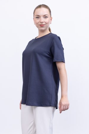 kristal likrali kisa kollu bisiklet yaka rahat kalip penye t shirt bluz iclik 143164 1.jpg