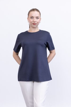 kristal likrali kisa kollu bisiklet yaka rahat kalip penye t shirt bluz iclik 143166 1.jpg