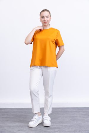 kristal likrali kisa kollu bisiklet yaka rahat kalip penye t shirt bluz iclik 143169 1.jpg