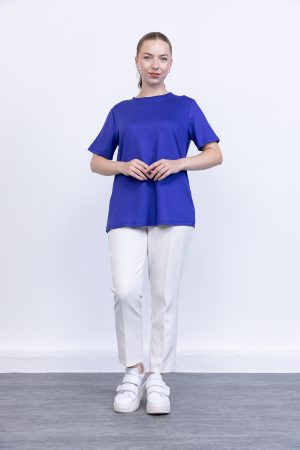 kristal likrali kisa kollu bisiklet yaka rahat kalip penye t shirt bluz iclik 143170 1.jpg