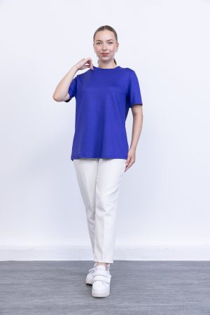 kristal likrali kisa kollu bisiklet yaka rahat kalip penye t shirt bluz iclik 143171 1.jpg