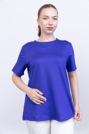 kristal likrali kisa kollu bisiklet yaka rahat kalip penye t shirt bluz iclik 143174 1.jpg