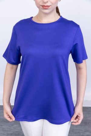kristal likrali kisa kollu bisiklet yaka rahat kalip penye t shirt bluz iclik 143175 1.jpg