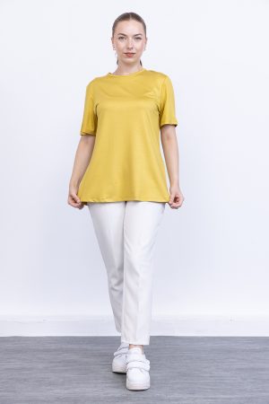 kristal likrali kisa kollu bisiklet yaka rahat kalip penye t shirt bluz iclik 143177 1.jpg