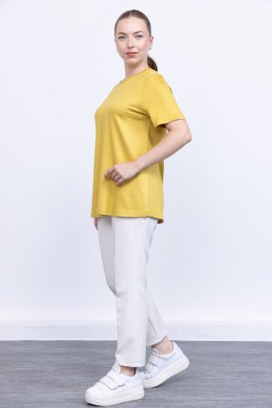 kristal likrali kisa kollu bisiklet yaka rahat kalip penye t shirt bluz iclik 143183 1.jpg