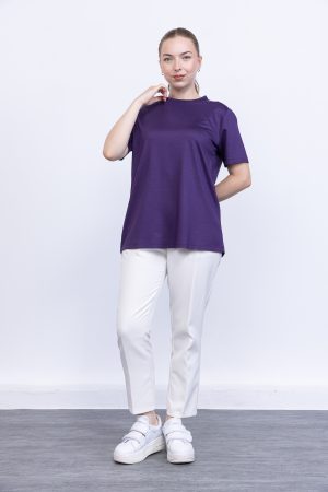 kristal likrali kisa kollu bisiklet yaka rahat kalip penye t shirt bluz iclik 143188 1.jpg