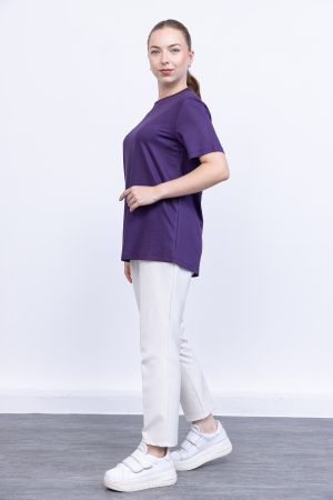 kristal likrali kisa kollu bisiklet yaka rahat kalip penye t shirt bluz iclik 143189 1.jpg