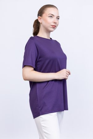 kristal likrali kisa kollu bisiklet yaka rahat kalip penye t shirt bluz iclik 143192 1.jpg