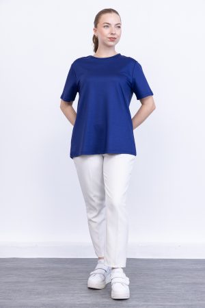 kristal likrali kisa kollu bisiklet yaka rahat kalip penye t shirt bluz iclik 143218 1.jpg