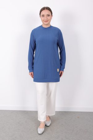 bürümcük kısa armalı spor tunik