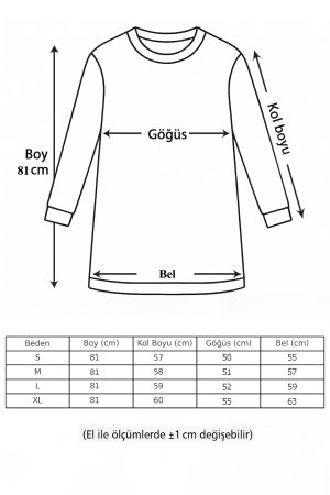 bürümcük kısa armalı spor tunik