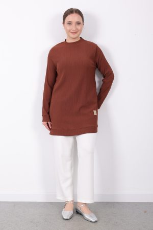 bürümcük kısa armalı spor tunik