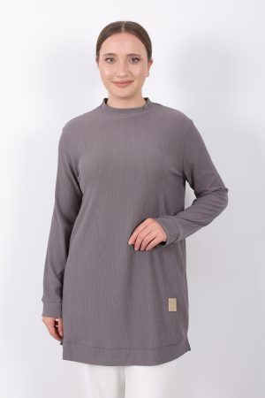 bürümcük kısa armalı spor tunik