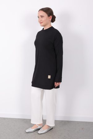 bürümcük kısa armalı spor tunik