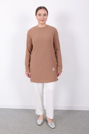 bürümcük kısa armalı spor tunik