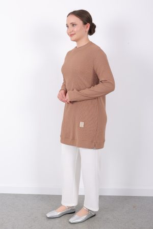 bürümcük kısa armalı spor tunik