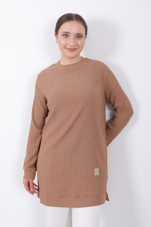 bürümcük kısa armalı spor tunik