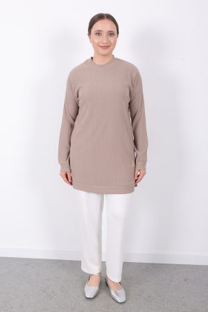 bürümcük kısa armalı spor tunik