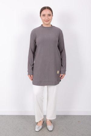 bürümcük kısa armalı spor tunik