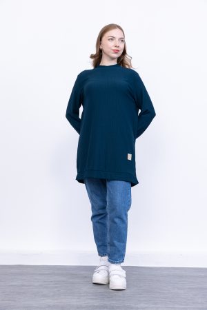 bürümcük kısa armalı spor tunik