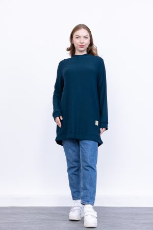 bürümcük kısa armalı spor tunik