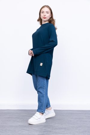 bürümcük kısa armalı spor tunik