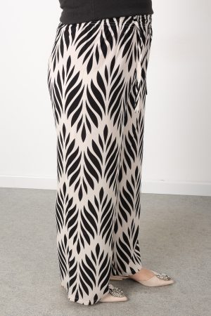 kadin desenli dokumlu viskon beli lastikli palazzo pantolon 143044.jpg