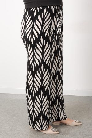 kadin desenli dokumlu viskon beli lastikli palazzo pantolon 143059.jpg