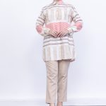 keten Çizgili yazlık kadın gömlek