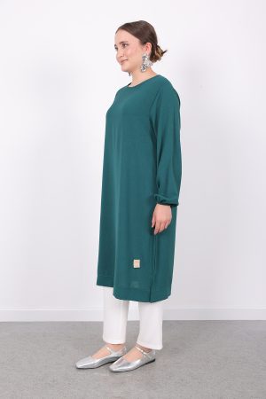 kraş ayrobin uzun spor kadın tunik