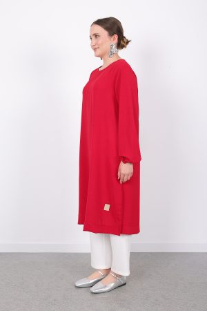 kraş ayrobin uzun spor kadın tunik