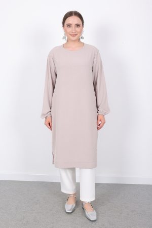 kraş ayrobin uzun spor kadın tunik