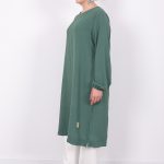 kraş ayrobin uzun spor kadın tunik