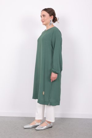 kraş ayrobin uzun spor kadın tunik