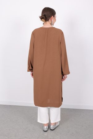 kraş ayrobin uzun spor kadın tunik